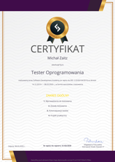 Software Manual Tester