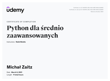 Python for intermediates